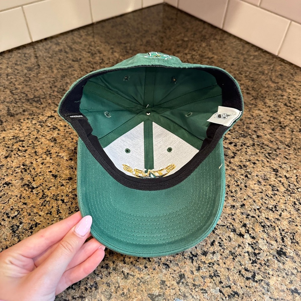Vtg Dallas Stars Hat NHL Hockey Rules Stars Sensation Dead Stock New - Picture 9 of 12